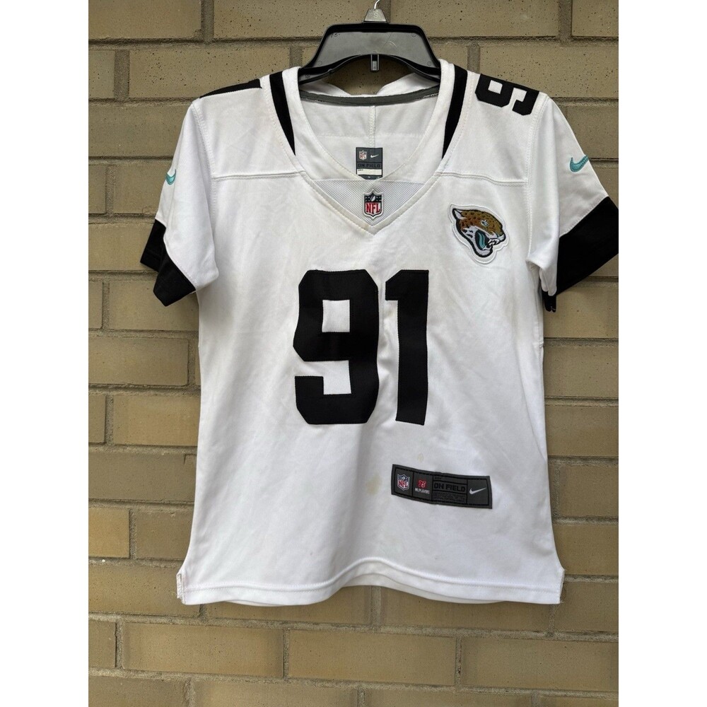 NFL Game Nike Jacksonville Jaguars 91 Yannick Ngakoue Jersey Size M Womens